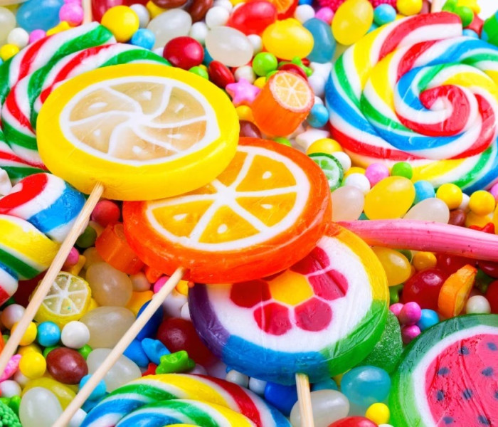 Puzzle - Bluebird - Kolorowe lizaki