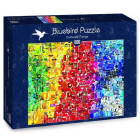 Puzzle - Bluebird - Kolorowe obiekty