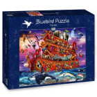 Puzzle - Bluebird - Arka