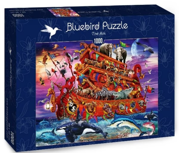 Puzzle - Bluebird - Arka