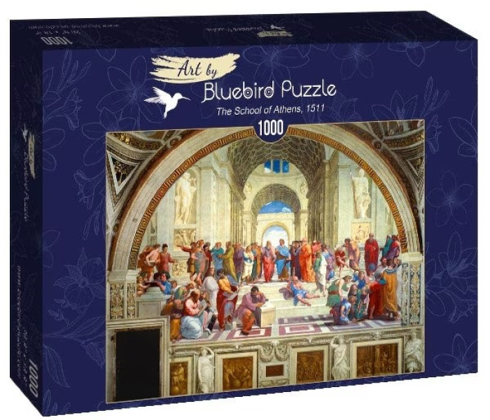 Puzzle - Bluebird - Szkoła Ateńska, 1511