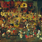 Puzzle - Bluebird - Walka ostatków z Wielkim Postem, 1559