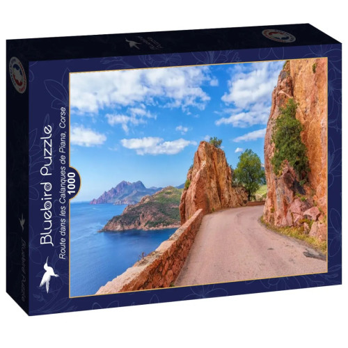 Droga w Calanques de Piana na Korsyce