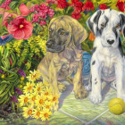 Puzzle - Bluebird - Dwie psotne osoby