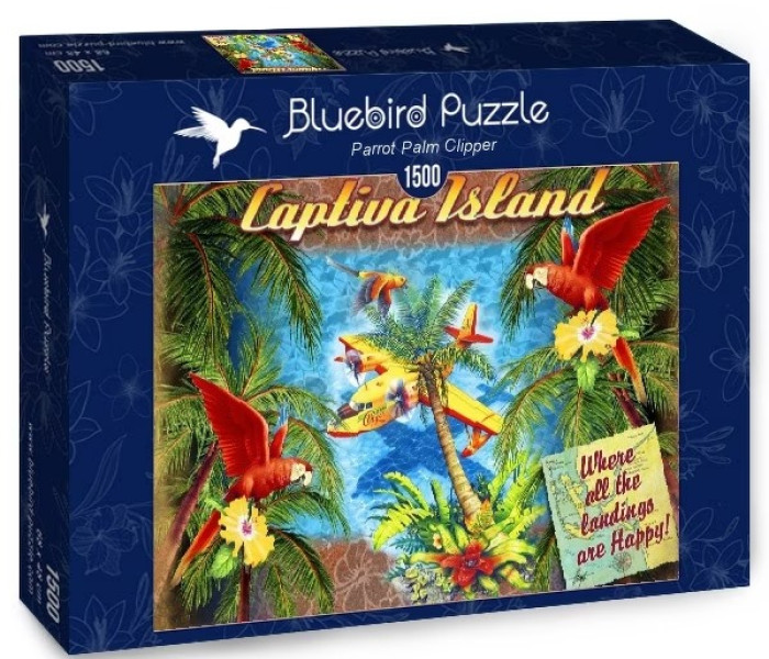 Puzzle - Bluebird - Egzotyczne wakacje