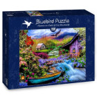 Puzzle - Bluebird - Górski raj na ziemi