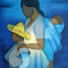 Puzzle - Bluebird - Matka z dziećmi, 1973