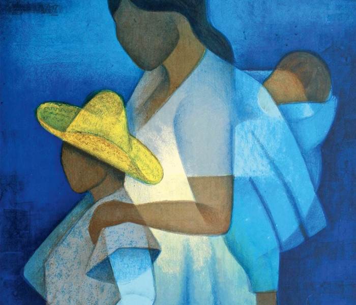 Puzzle - Bluebird - Matka z dziećmi, 1973