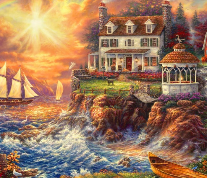 Puzzle - Bluebird - Oaza spokoju