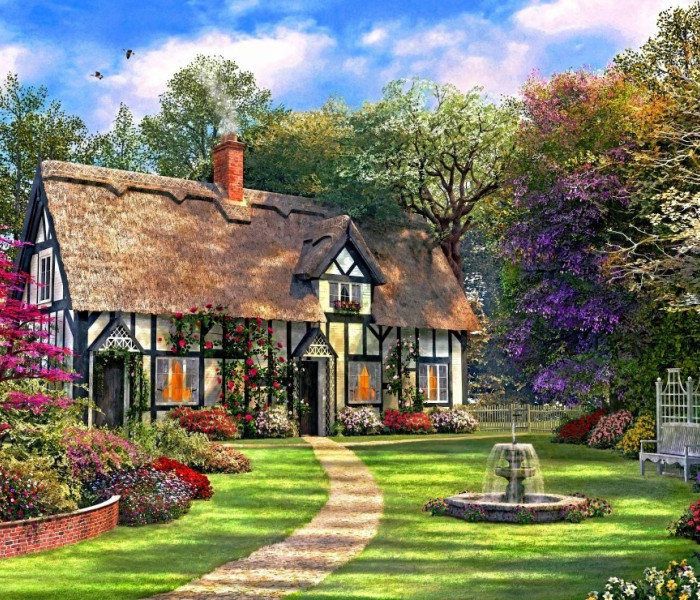 Puzzle - Bluebird - Odosobniony dom