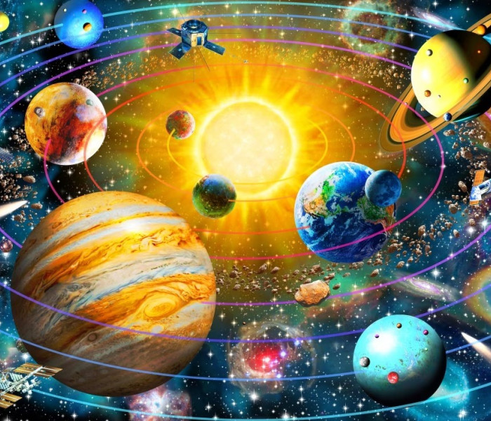 Puzzle - Bluebird - Układ słoneczny