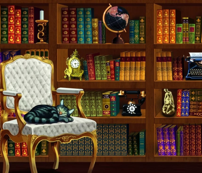 Puzzle - Bluebird - Stara biblioteka