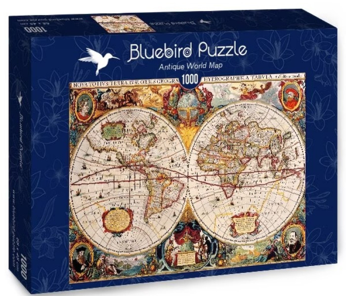 Puzzle - Bluebird - Mapa starożytnego świata