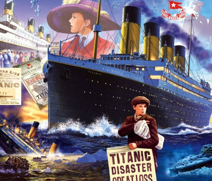 Puzzle - Bluebird - Tytaniczny