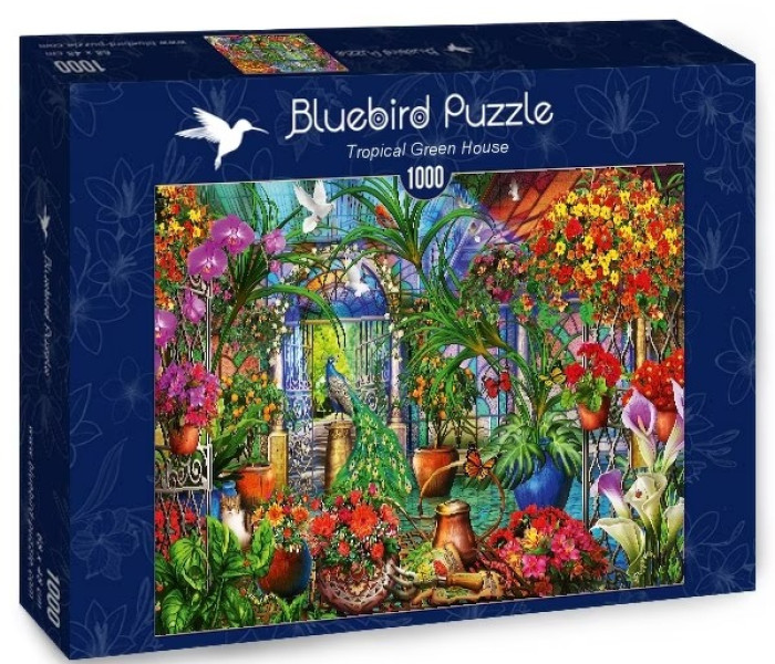 Puzzle - Bluebird - Szklarnia tropikalna