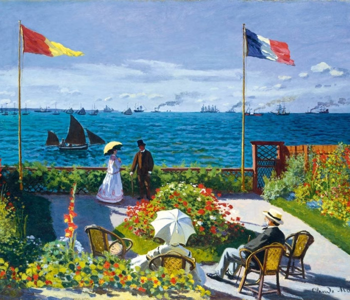 Puzzle - Bluebird - Ogród w Sainte-Adresse