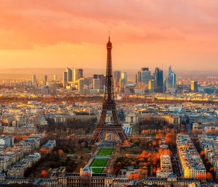 Puzzle - Bluebird - Wieża Eiffla, Paryż, Francja