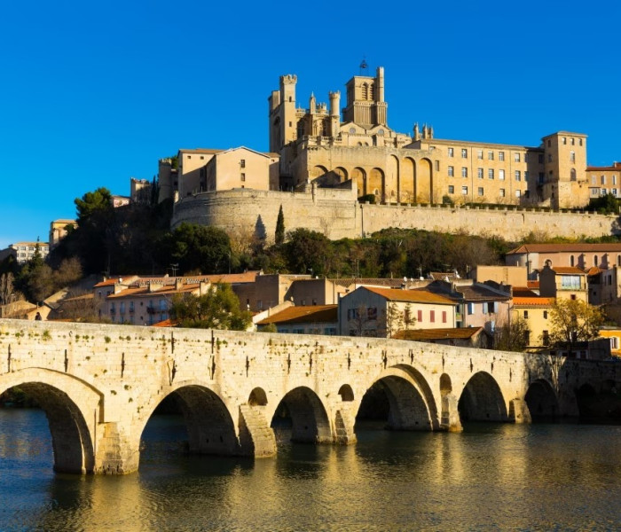 Puzzle - Bluebird - Katedra Saint-Nazaire w Béziers we Francji