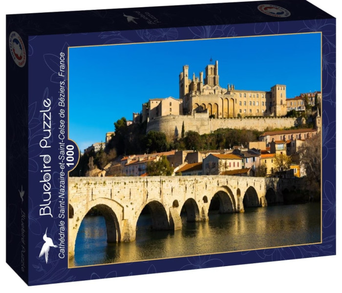 Puzzle - Bluebird - Katedra Saint-Nazaire w Béziers we Francji