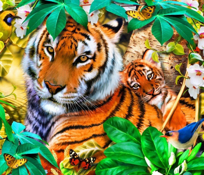 Puzzle - Bluebird - W cieniu