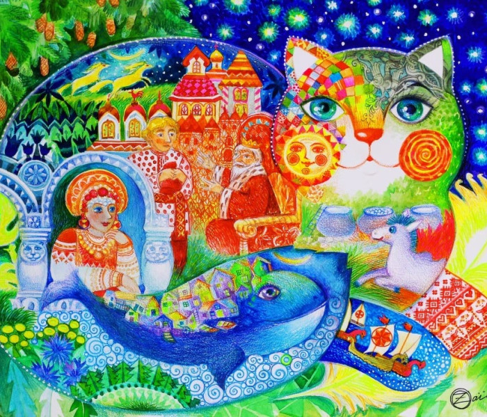 Puzzle - Bluebird - Rosyjska bajka