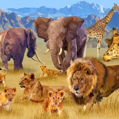 Zwierzęta żyjące na sawannie