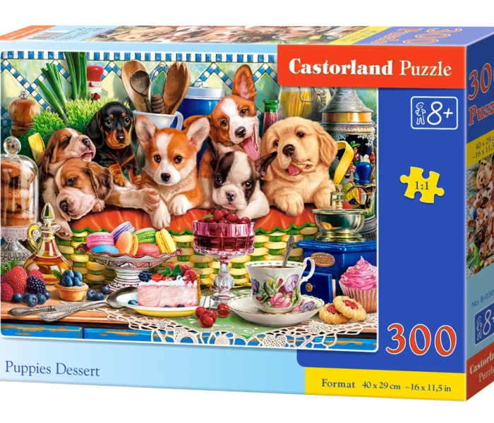 Puzzle - Castorland - Deser dla szczeniąt