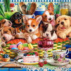 Puzzle - Castorland - Deser dla szczeniąt
