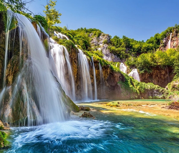 Puzzle - Castorland - Kraina Spadających Jezior