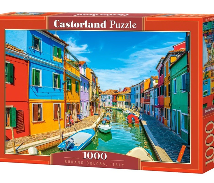 Puzzle - Castorland - Burano Colors, Włochy