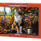 Puzzle - Castorland - Medytacja Kwitnącego Kota