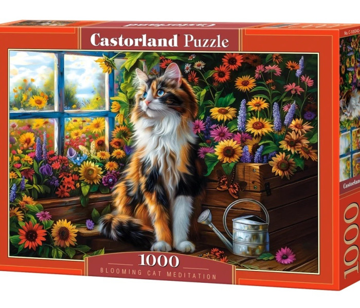 Puzzle - Castorland - Medytacja Kwitnącego Kota