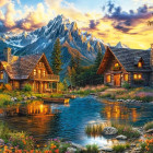 Puzzle - Castorland - Letni wieczór