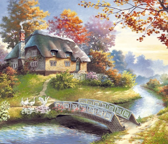 Puzzle - Castorland - Domek