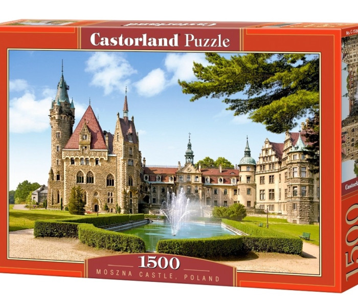 Puzzle - Castorland - Zamek Moszna, Polska