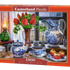 Puzzle - Castorland - Martwa natura z tulipanami