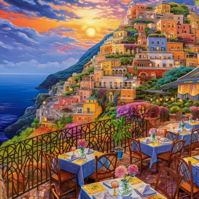 Romantyczny wieczór w Positano
