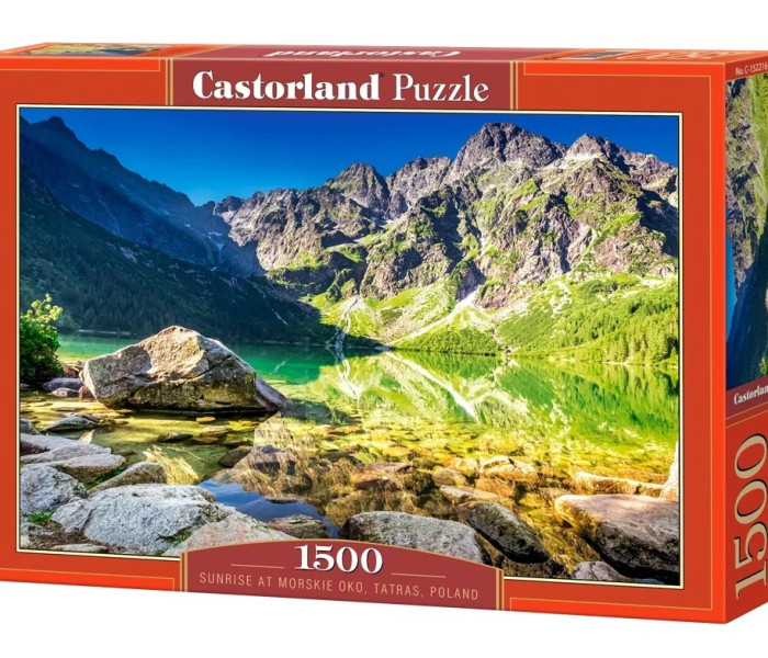 Puzzle - Castorland - Wschód słońca nad Morskim Okiem, Tatry, Polska