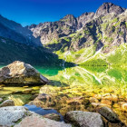Puzzle - Castorland - Wschód słońca nad Morskim Okiem, Tatry, Polska