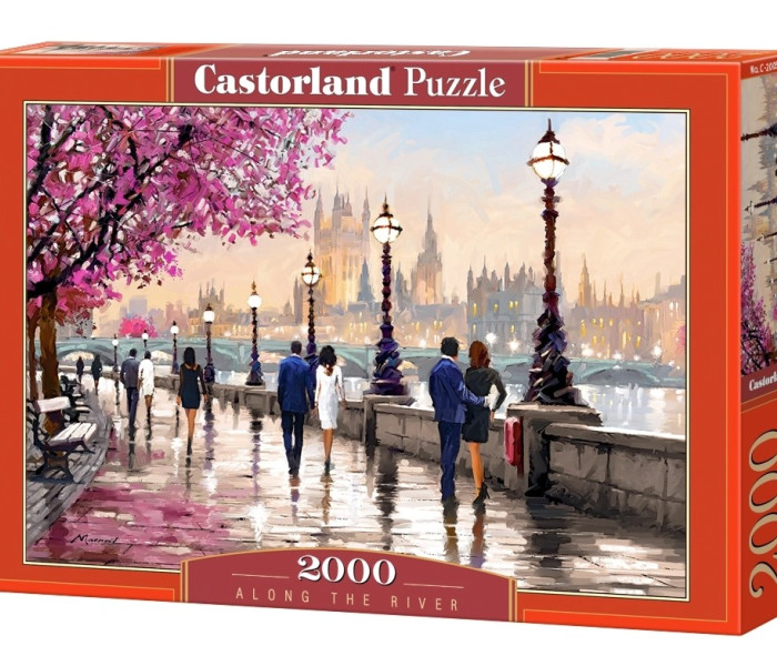 Puzzle - Castorland - Wzdłuż rzeki