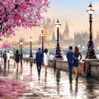 Puzzle - Castorland - Wzdłuż rzeki