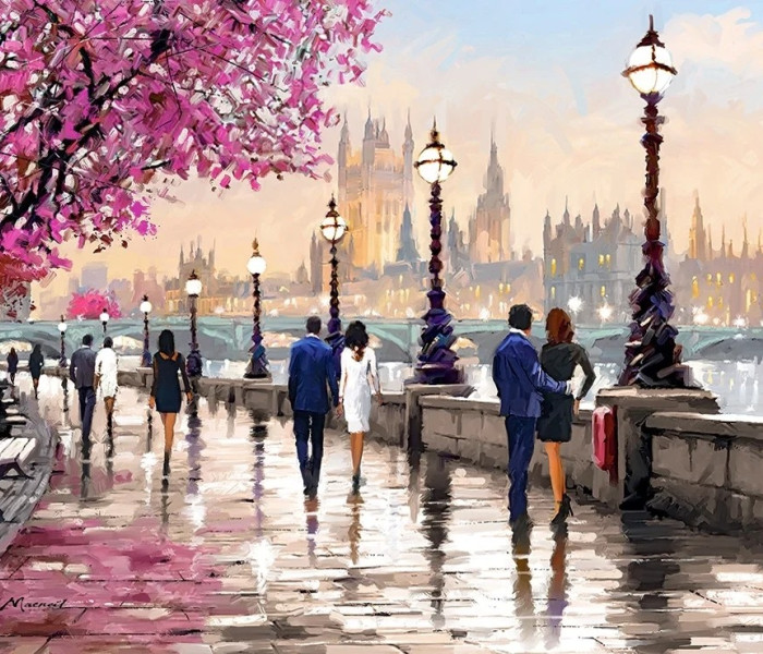 Puzzle - Castorland - Wzdłuż rzeki