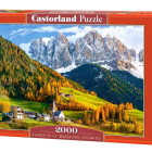 Puzzle - Castorland - Kościół św. Magdaleny, Dolomity