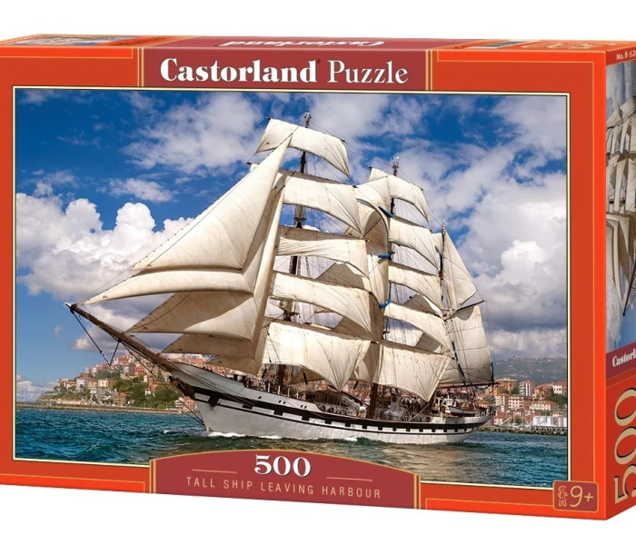 Puzzle - Castorland - Tall Ship opuszczający port