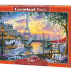 Puzzle - Castorland - Czas na herbatę w Paryżu
