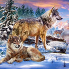 Puzzle - Castorland - Wilcza Kraina Czarów