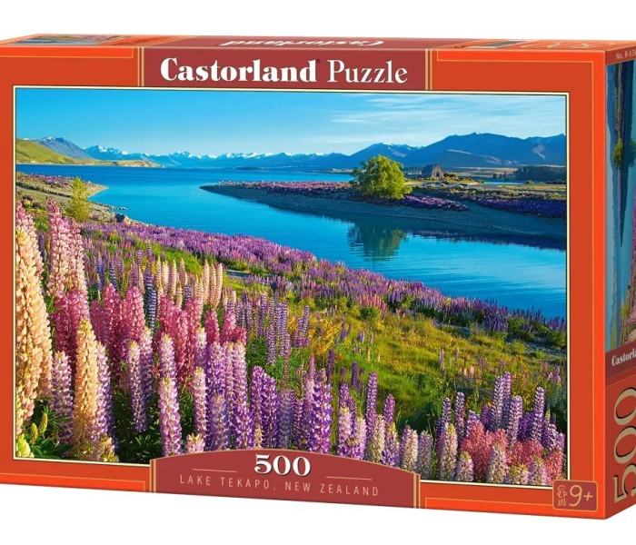 Puzzle - Castorland - Jezioro Tekapo, Nowa Zelandia