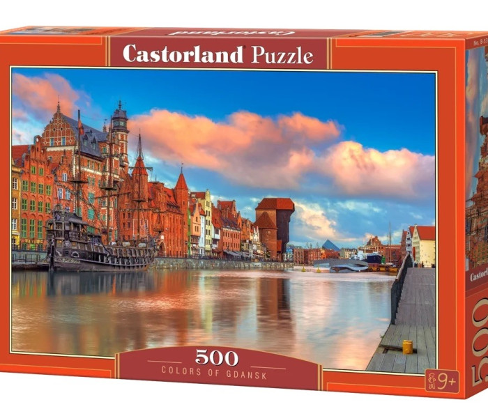 Puzzle - Castorland - Barwy Gdańska