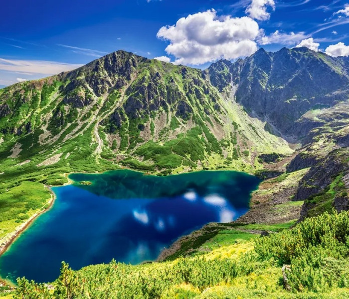 Puzzle - Castorland - Czarny Staw Gąsienicowy, Tatry, Polska
