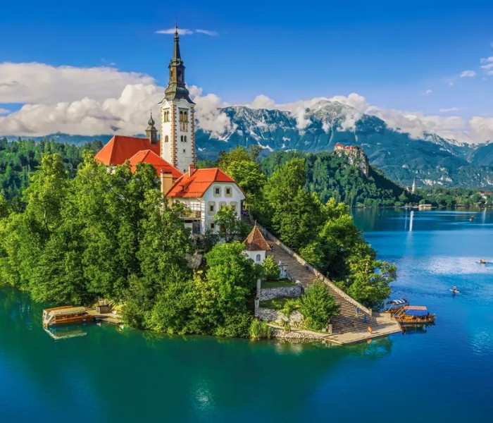 Puzzle - Castorland - Bled, Słowenia